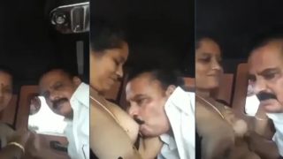 Old uncle sucking aunty boobs in car free online sex mms